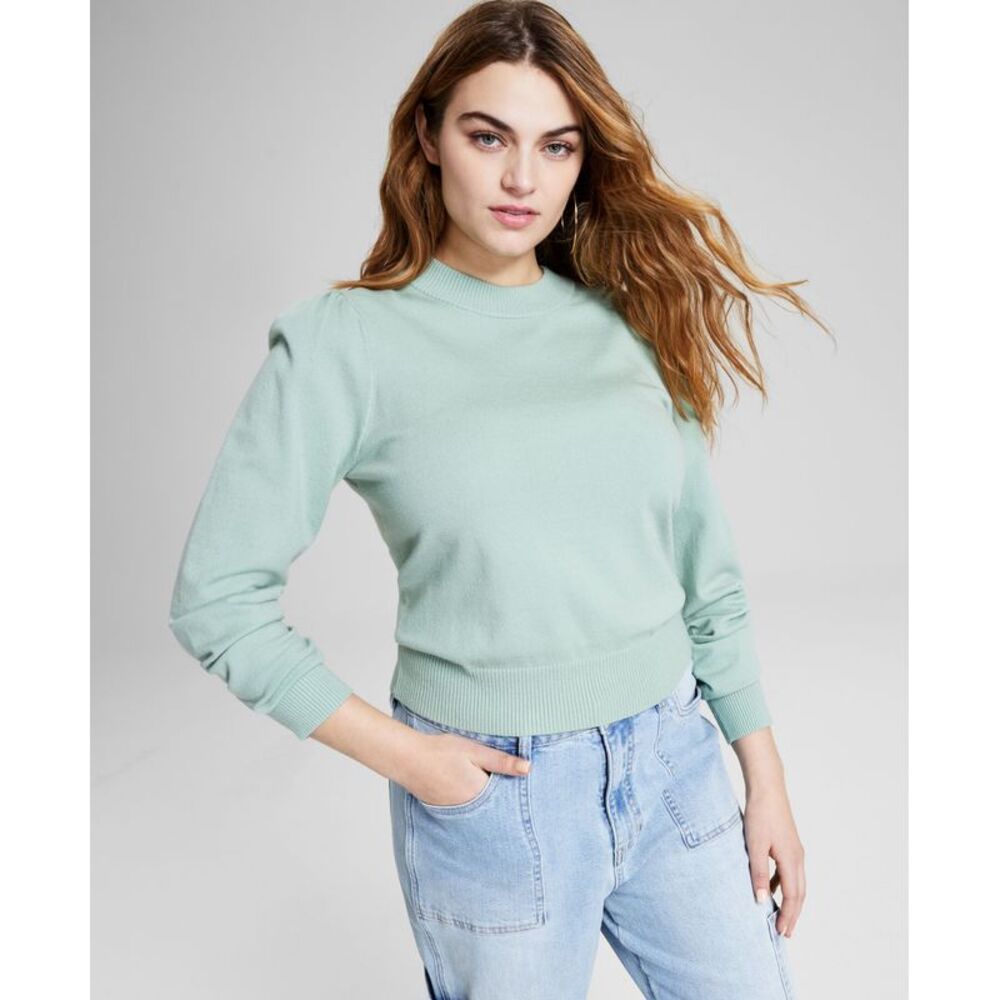 And Now This Women's Puff-Sleeve Sweater